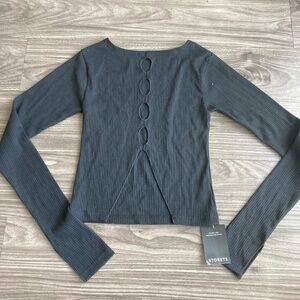 Storets Charcoal Long Sleeve Tee